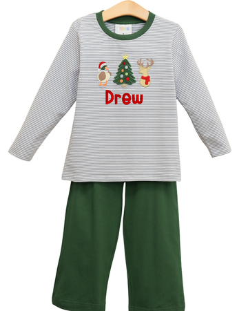 Pre Order: Christmas at the Camp Pants Set