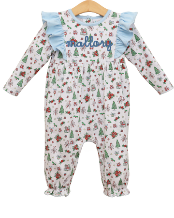 Pre Order: Christmas Tidings Frances Romper