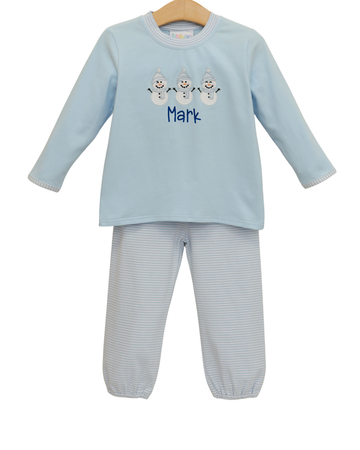 Pre Order: Frosty Friends Bloomer Pants Set