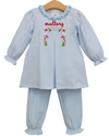 Pre Order: A Classic Christmas Pleat Bloomer Pants Set