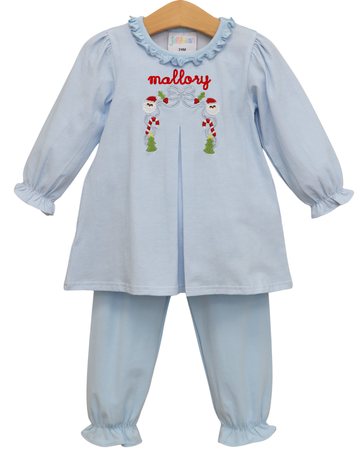 Pre Order: A Classic Christmas Pleat Bloomer Pants Set
