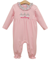 Pre Order: Frosty Friends Ruffle Romper
