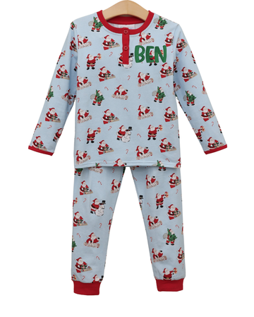 Pre Order: Here Comes Santa Claus Nicholas LS Set