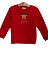 Pre Order: Pullover Fleece Sweatshirt (Red)
