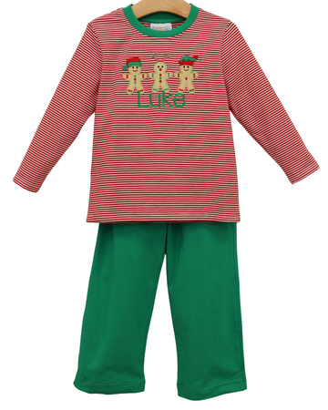 Pre Order: Santa's Sweet Helpers Pants Set