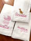 Baby Burp Cloth Set