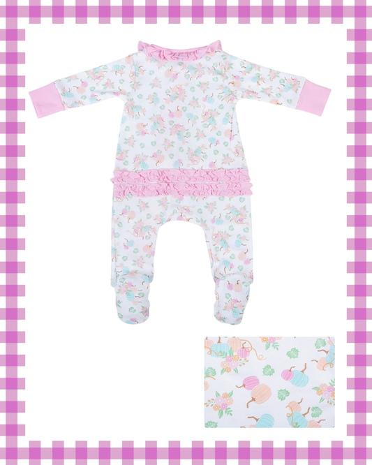 Magnolia Baby: Pumpkin Blush Zippy