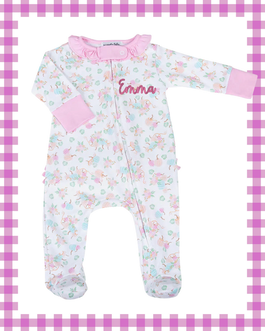 Magnolia Baby: Pumpkin Blush Zippy