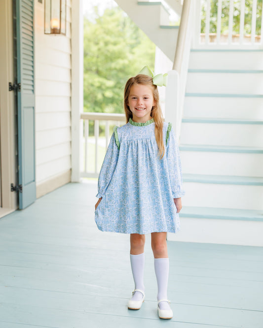 PRE-ORDER: Basin Floral Hallie Dress