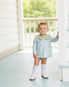 PRE-ORDER: Basin Plaid Liam Diaper Set