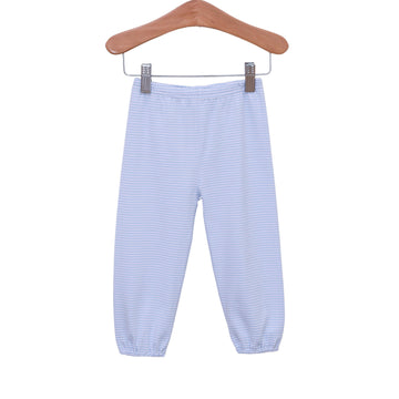 Pre Order: Bloomer Pants (Light Blue Stripe)