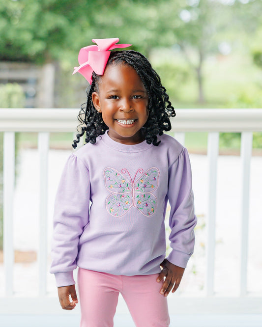 PRE-ORDER: Butterfly French Terry Pullover