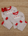 Pre Order: Christmas Candy Stripe Santa Set