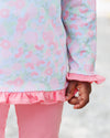 PRE-ORDER: Cottage Blooms Elise Ruffle Pullover Set