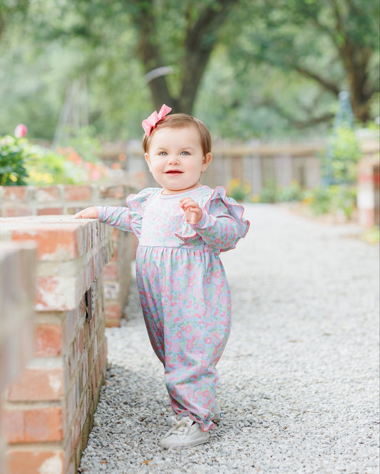 PRE-ORDER: Cottage Blooms Frances Romper