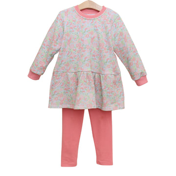 PRE-ORDER: Cottage Blooms French Terry Tunic Set