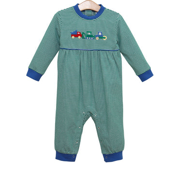 PRE-ORDER: Dig, Dump, and Roll Romper