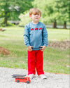 PRE-ORDER: Firetruck Trio French Terry Pullover