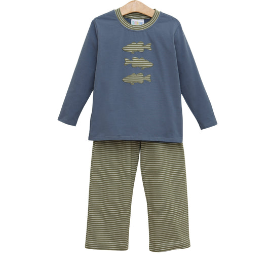 PRE-ORDER: Freshwater Friends Pants Set