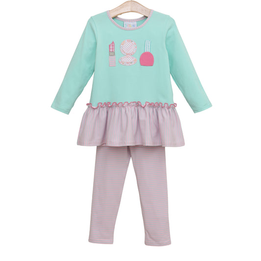 PRE-ORDER: Glam Trio Ruffle Pants Set