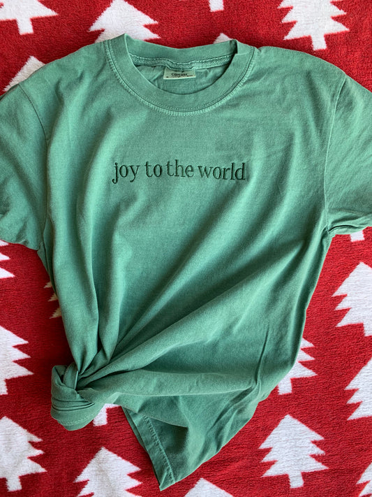 SALE: Adult Joy to the World Tee