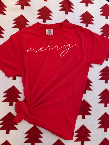 SALE: Adult Merry T-Shirt