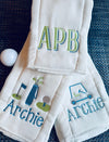 Baby Burp Cloth Set