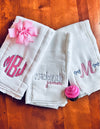 Baby Burp Cloth Set