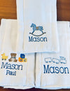 Baby Burp Cloth Set