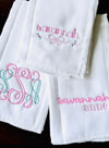 Baby Burp Cloth Set