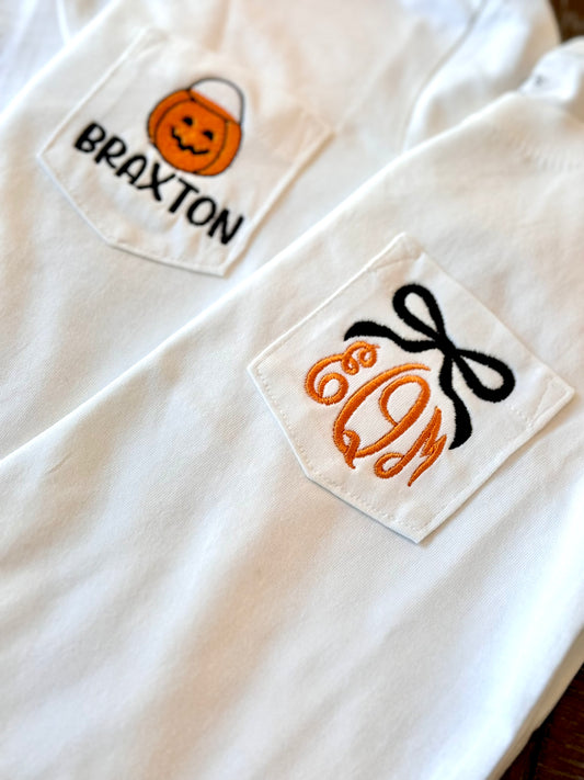 Kids Fall Pocket Tees