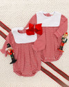 Pre Order: Jane Bubble (Red Stripe)