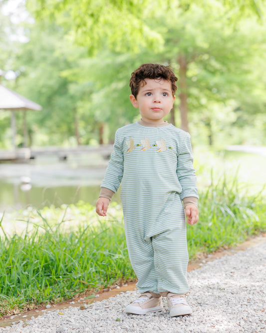 PRE-ORDER: Mallard Flight Romper