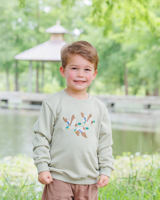 PRE-ORDER: Mallard Trio French Terry Pullover