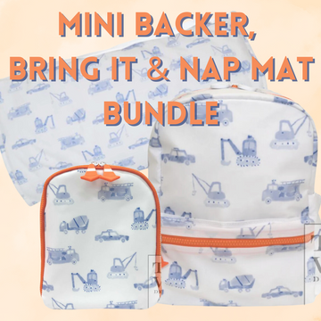 *TRVL BUNDLE DEAL* Mini Backer, Bring It, & Nap Mat