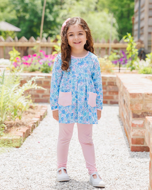 PRE-ORDER: Painted Petals Caroline Pants Set
