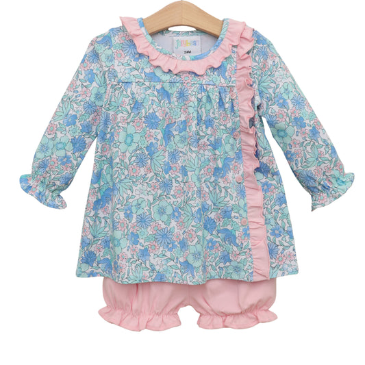 PRE-ORDER: Painted Petals Clara Bloomer Set