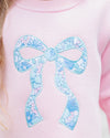 PRE-ORDER: Painted Petals Ruffle Sweatshirt Set