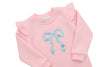 PRE-ORDER: Painted Petals Ruffle Sweatshirt Set