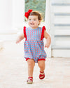 PRE ORDER: Patriotic Plaid Evie Bubble