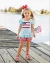 PRE ORDER: Red, White, and Bows Bloomer Set