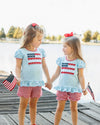 PRE ORDER: Red, White, and Bows Bloomer Set