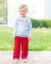 Pre Order: Santa Pullover (Blue)