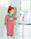 Pre Order: Santa's Sweet Helpers Ruffle Romper
