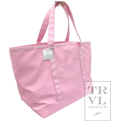 Coated Canvas Tote