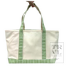 Coated Canvas Tote