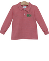 Pre Order: Michael Polo LS (Red Stripe)
