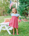 PRE ORDER: Star Spangled Banner Scallop Dress