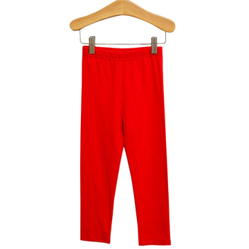 Pre Order: Straight Leg Leggings (Red)