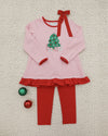 Pre Order: Underneath the Tree Ruffle Pants Set